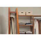 Espelho De Chão Com Cabide Bali - Caramelo - Meu Móvel De Mad