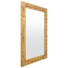 Espelho De Chão Com Moldura E Apliques Clássico 135x215cm Dec