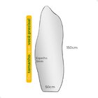 Espelho De Chão Grande 150x50cm Formato Orgânico E Acabamento