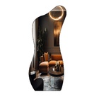 Espelho De Chão Orgânico E18 Grande Corpo Inteiro 150x60  Mol