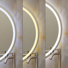 Espelho de LED Redondo Bivolt 60x60cm Luminus Pettra