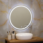 Espelho de LED Redondo Bivolt 60x60cm Luminus Pettra