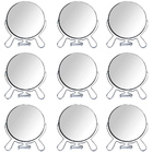 Espelho De Maquiagem Dupla Face Com Aumento Kit 9 Unidades 6