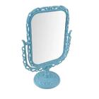 Espelho De Mesa Dupla Face Rosto Retro Decoraçao Maquiagem E