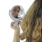 Espelho De Mesa Princesa Duplo Maquiagem Vintage Decorativo C