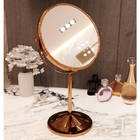 Espelho De Mesa Red Gold 5x De Aumento Italy Line Único