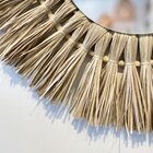 Espelho De Palha Composição De Parede 50cm Único