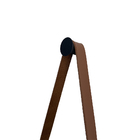 Espelho De Parede Escandinavo Trapézio Com Alça 35cm + Suport