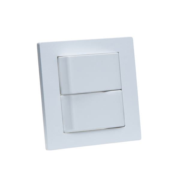 Espelho De Tomada Duplo Reto Com 2 Interruptores Branco