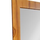 Espelho Decorativo 110x90cm Quadrado Dubai Carvalho