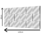 Espelho Decorativo 19 60x120cm Pp Bw Quadros Preto