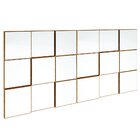 Espelho Decorativo 3d Em Mdf 75 X 150 Cm Quadriculado Tb88 Da