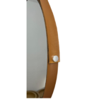 Espelho Decorativo 50 Cm Diâmetro Cor caramelo