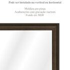 Espelho Decorativo 60cm X 90cm Cevo90ma Tropical Artes Castan