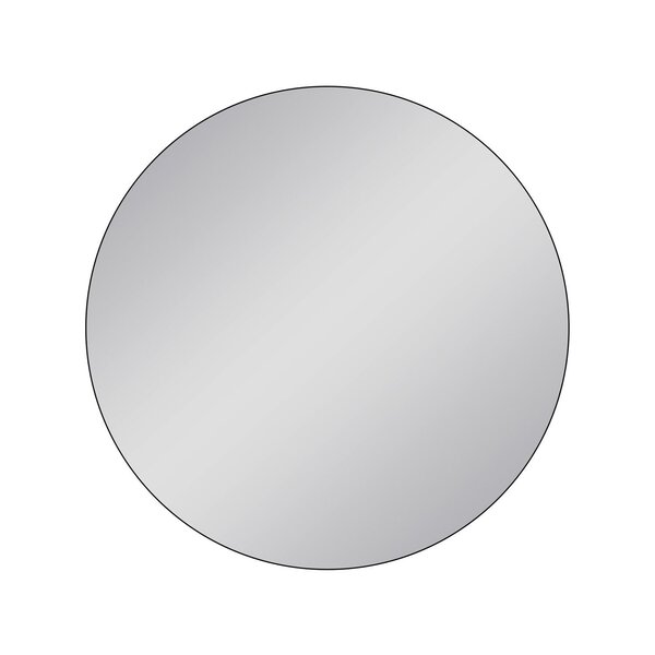 Espelho Decorativo 80cm Redondo Cairo Preto