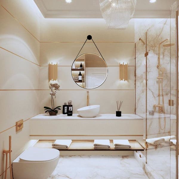 鏡 ARTE MIRROR Espelho Decorativo Adnet 80cm + Suporte Pendurador Preto | Leroy