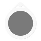 Espelho Decorativo Adnet Flat Branco Off White 40 Cm Redondo