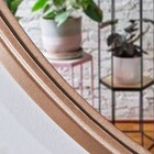 Espelho Decorativo Adnet Redondo Rose 45 Cm - D'rossi