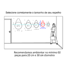 Espelho Decorativo Adnet Rosa Alça Corino Preta 30 Cm Redondo