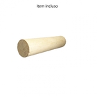 Espelho Decorativo Adnet Vintage Alça Sisal Natural 40 Cm Red