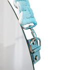 Espelho Decorativo Adnet Vintage Macramê Cru 50 Cm Redondo