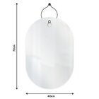 Espelho Decorativo Aramado Wire Boll Oval In House Decor Inco