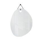 Espelho Decorativo Aramado Wire Polygon Preto 60x45 Cm Orgâni