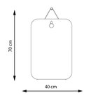 Espelho Decorativo Aramado Wire Polygon Retangular In House D