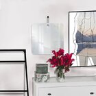 Espelho Decorativo Aramado Wire Stick Preto 50 X 50 Cm