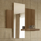 Espelho Decorativo Atlanta 91cm N01 Moldura Imbuia - Lyam Dec