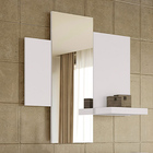 Espelho Decorativo Atlanta 91cm N01 Moldura Off White - Lyam