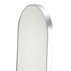 Espelho Decorativo Cápsula Cinza 101x30cm