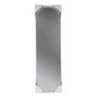 Espelho Decorativo Cápsula Cinza 101x30cm