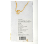 Espelho Decorativo Cápsula Dourado 14x21cm