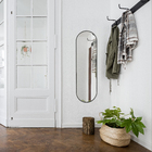 Espelho Decorativo Cápsula Preto 101x30cm