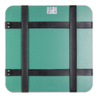 Espelho Decorativo Chess Cantos Com Corino Preto 50 X 50 Cm