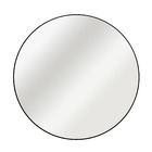 Espelho Decorativo Circle Preto 50x50cm Inspire