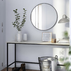 Espelho Decorativo Circle Preto 50x50cm Inspire