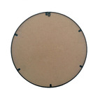 Espelho Decorativo Circle Preto 50x50cm Inspire