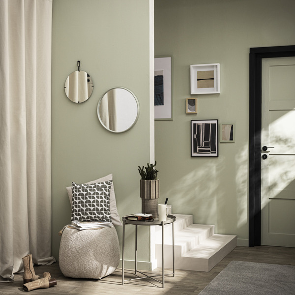 Espelho Decorativo Cobre Redondo Com Moldura 42x39cm Sweet Inspire