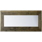 Espelho Decorativo Com Dupla Moldura Rústica 92cm X 132cm Dec