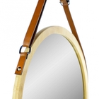 Espelho Decorativo Com Moldura Em Madeira 35 Cm - D'rossi