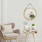 Espelho Decorativo Com Moldura Em Madeira 40 Cm M02 - D'rossi