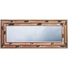 Espelho Decorativo Com Moldura Rústica Desgastada 122cm X 92c