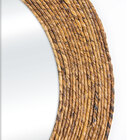 Espelho Decorativo Corda Bananeira 70 Cm Redondo