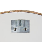 Espelho Decorativo Corda Taipa 50 Cm Redondo
