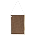 Espelho Decorativo Cordão Branco 25x35cm