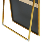 Espelho Decorativo Curvado Michi Floor Dourado 160x50cm Arte Própria