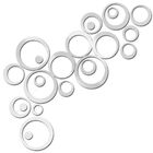 Espelho Decorativo De Acrílico Para Sala Círculos Criativos -