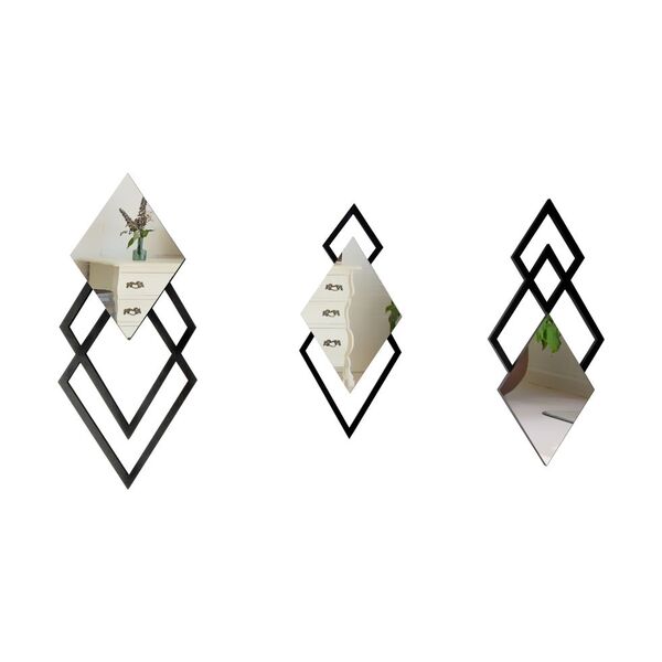 Espelho Decorativo De Parede Premium Trio Genova